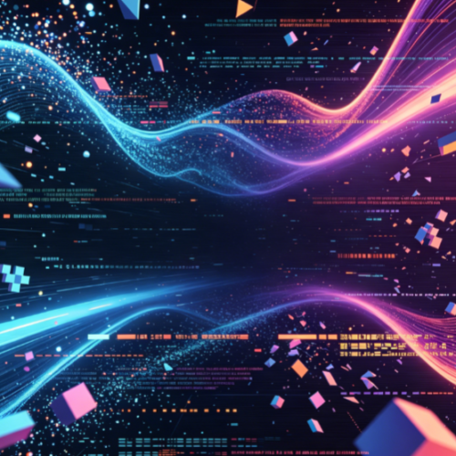 Dynamic Digital Glitch Text Style