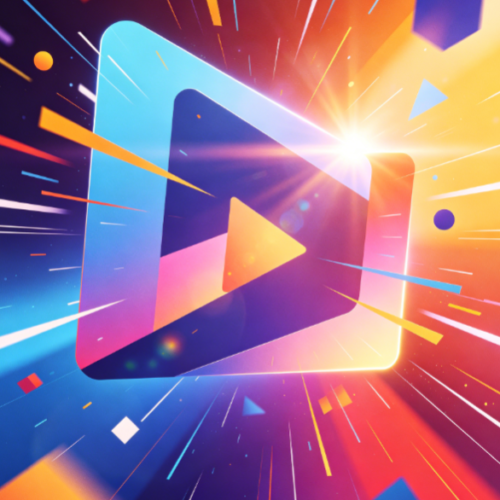 Anamorphic Lens High-Light Flare Overlay Layer