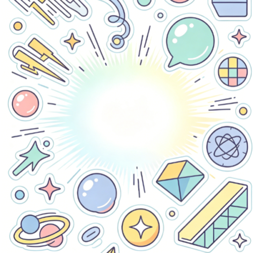 Cartoon Anime Style Fun Animated Stickers