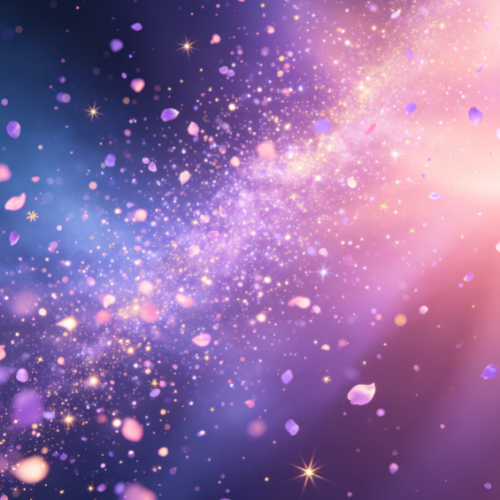 Romantic Starlight Particle Scattering Layer